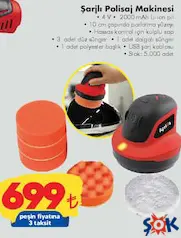 APRİLLA ŞARJLI POLİSAJ MAKİNESİ